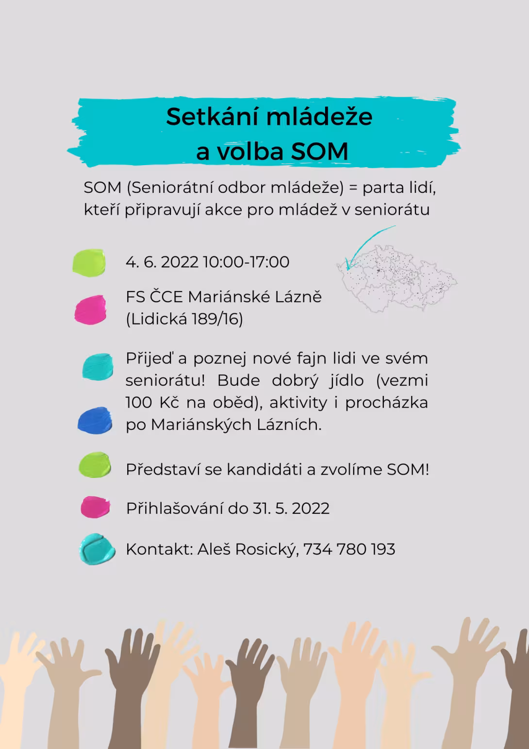 Setkání mládeže s volbou SOM